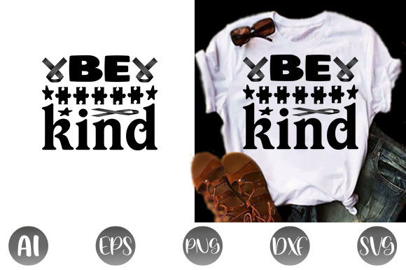 Autism Quote Design, Be Kind Review for Real Embroidery Projects