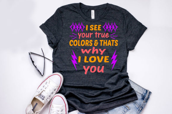Autism Quote Design: I See Your True Colors