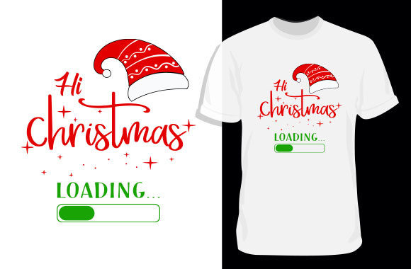 Christmas T-shirt Design 12: A Thoughtful Holiday Embroidery Choice