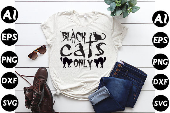 Halloween Quote Design, Black Cats Only Review