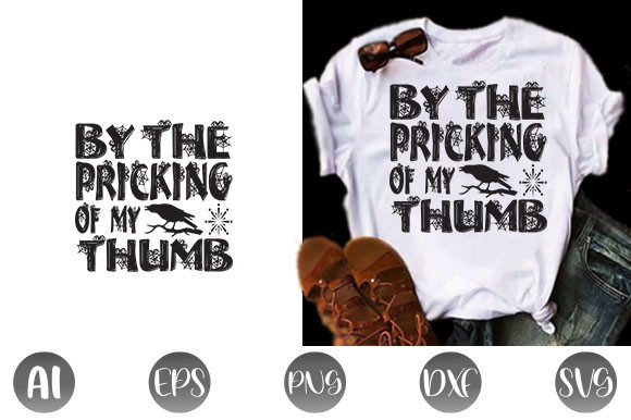Halloween Quote Design, by the Pricking – A Spooky Embroidery Asset