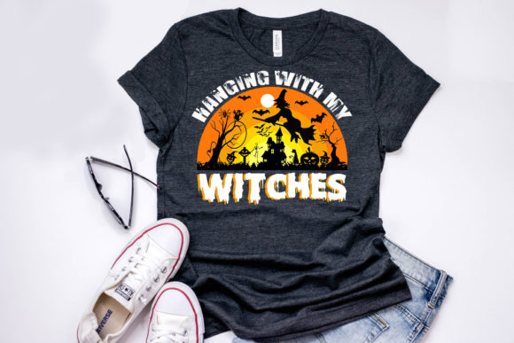Halloween Quote Design, Hanging with My