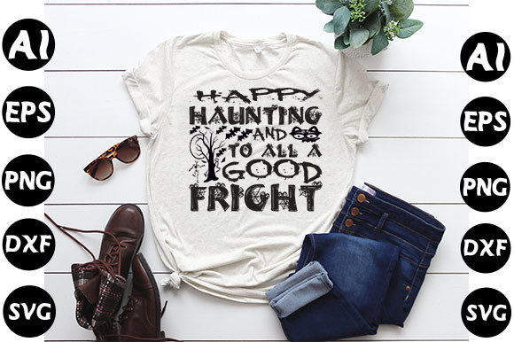 Halloween Quote Design, Happy Haunting Review