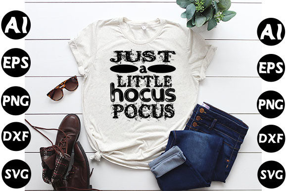 Halloween Quote Design, Just a Little H