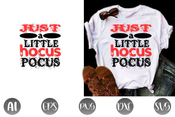 Halloween Quote Design: Just a Little Ho