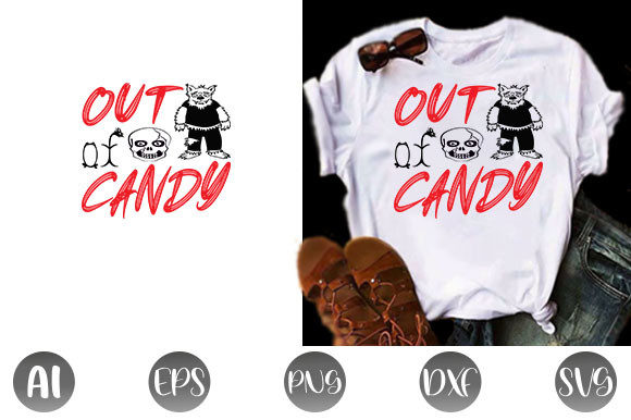 Halloween Quote Design, Out of Candy Review