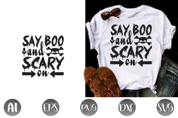 Halloween Quote Design, Say Boo and Scary: A Practical Review