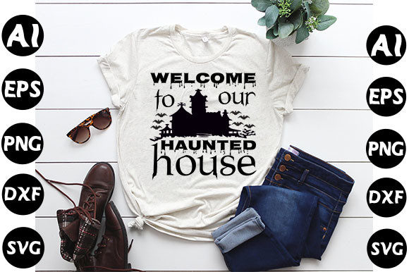 Halloween Quote Design, Welcome to Our