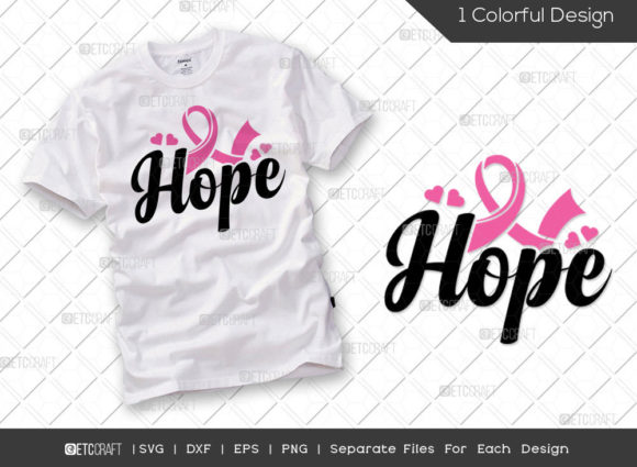 Hope SVG Cut File for Breast Cancer Awareness Projects