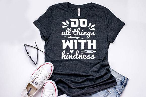 Kindness Quote Design for Real Embroidery Projects