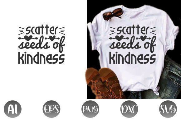 Kindness Quote Design, Scatter Seeds of – Real-World Embroidery Review