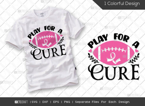 Play for the Cure SVG Cut File Breast Cancer Design Review