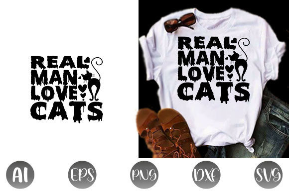 Real Man Love Cats Embroidery Review