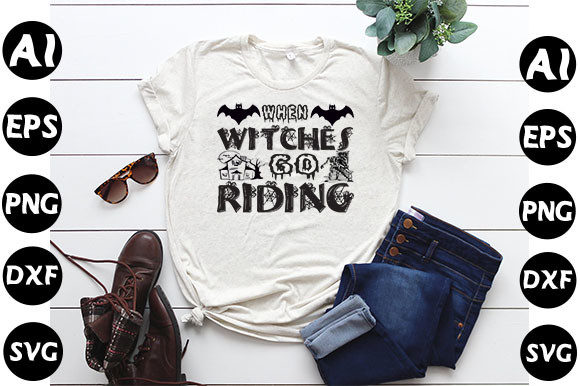 Review: Halloween Quote Design, when Witches Go